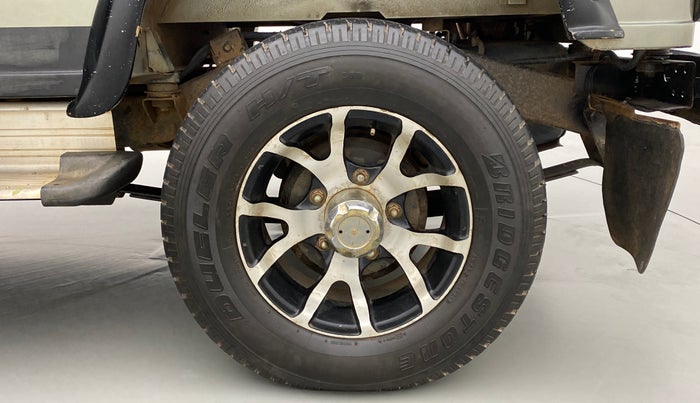 2013 Mahindra Thar CRDE 4X4 BS IV, Diesel, Manual, 71,542 km, Left Rear Wheel