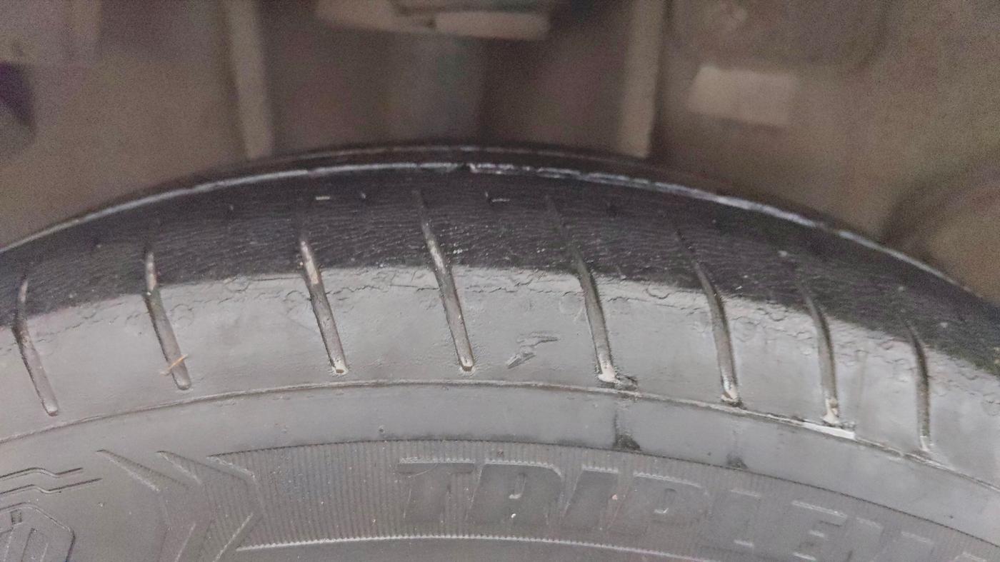 2022 Tata Tiago XZ PLUS CNG, CNG, Manual, 47,512 km, Right Rear Tyre Tread