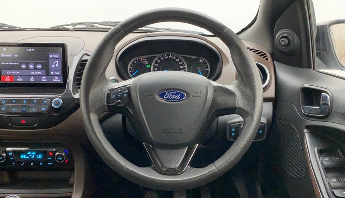 2018 Ford FREESTYLE TITANIUM 1.2 PETROL, Petrol, Manual, 1,12,098 km, Steering Wheel Close Up