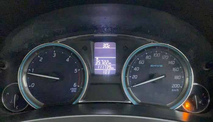 2016 Maruti Ciaz VDI+ SHVS, Diesel, Manual, 1,11,958 km, Odometer Image