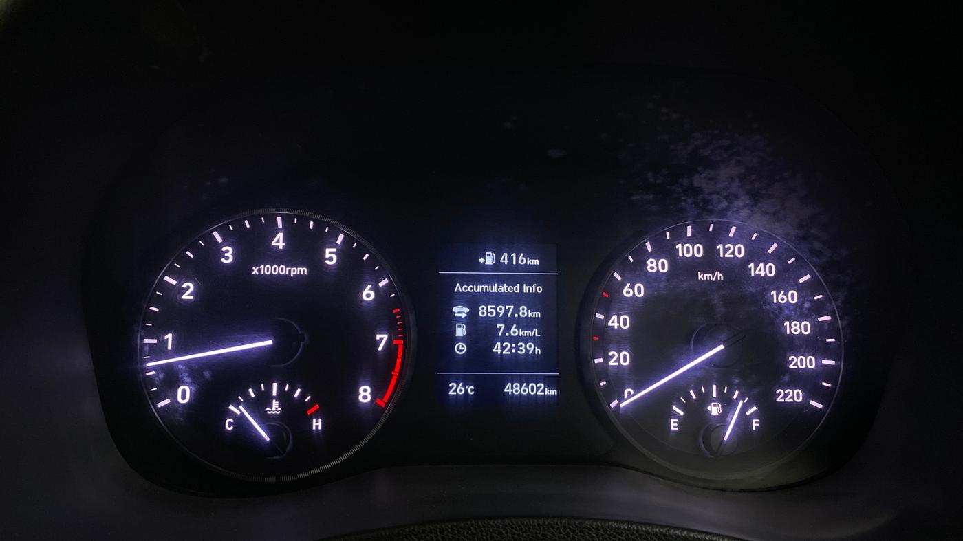 2018 Hyundai Verna 1.6 VTVT SX, Petrol, Manual, 48,461 km, Odometer Image
