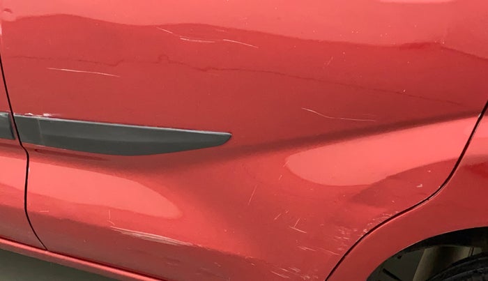 2018 Datsun Redi Go 1.0 T(O) AT, Petrol, Automatic, 66,951 km, Rear left door - Minor scratches