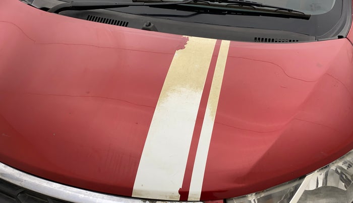 2018 Datsun Redi Go 1.0 T(O) AT, Petrol, Automatic, 66,951 km, Bonnet (hood) - Minor scratches
