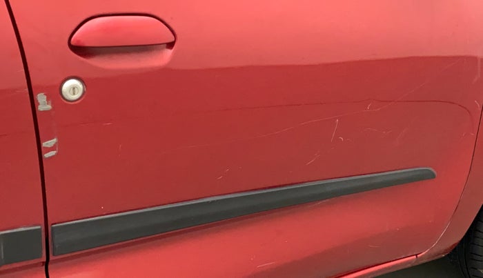 2018 Datsun Redi Go 1.0 T(O) AT, Petrol, Automatic, 66,951 km, Driver-side door - Slightly dented
