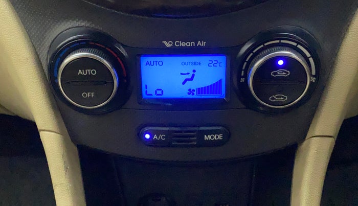 2012 Hyundai Verna FLUIDIC 1.6 VTVT EX, Petrol, Manual, 45,507 km, Automatic Climate Control