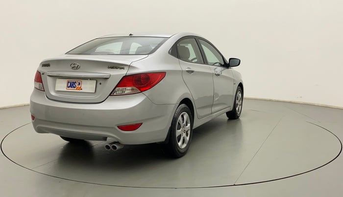 2012 Hyundai Verna FLUIDIC 1.6 VTVT EX, Petrol, Manual, 45,507 km, Right Back Diagonal