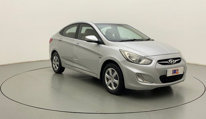 2012 Hyundai Verna FLUIDIC 1.6 VTVT EX, Petrol, Manual, 45,507 km, Right Front Diagonal