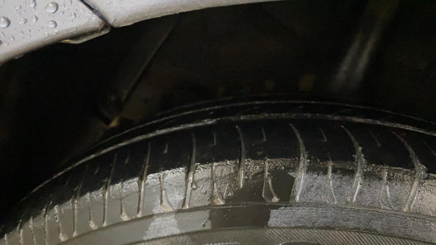 2014 Hyundai Xcent S 1.2, Petrol, Manual, 81,430 km, Right Rear Tyre Tread