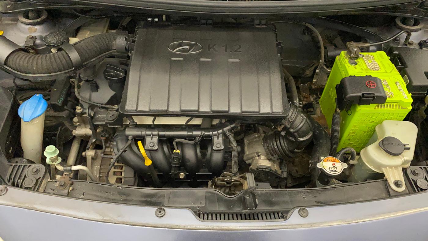 2014 Hyundai Xcent S 1.2, Petrol, Manual, 81,430 km, Engine View