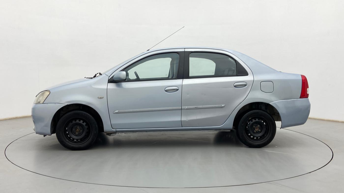2011 Toyota Etios G, Petrol, Manual, 77,786 km, Left Side