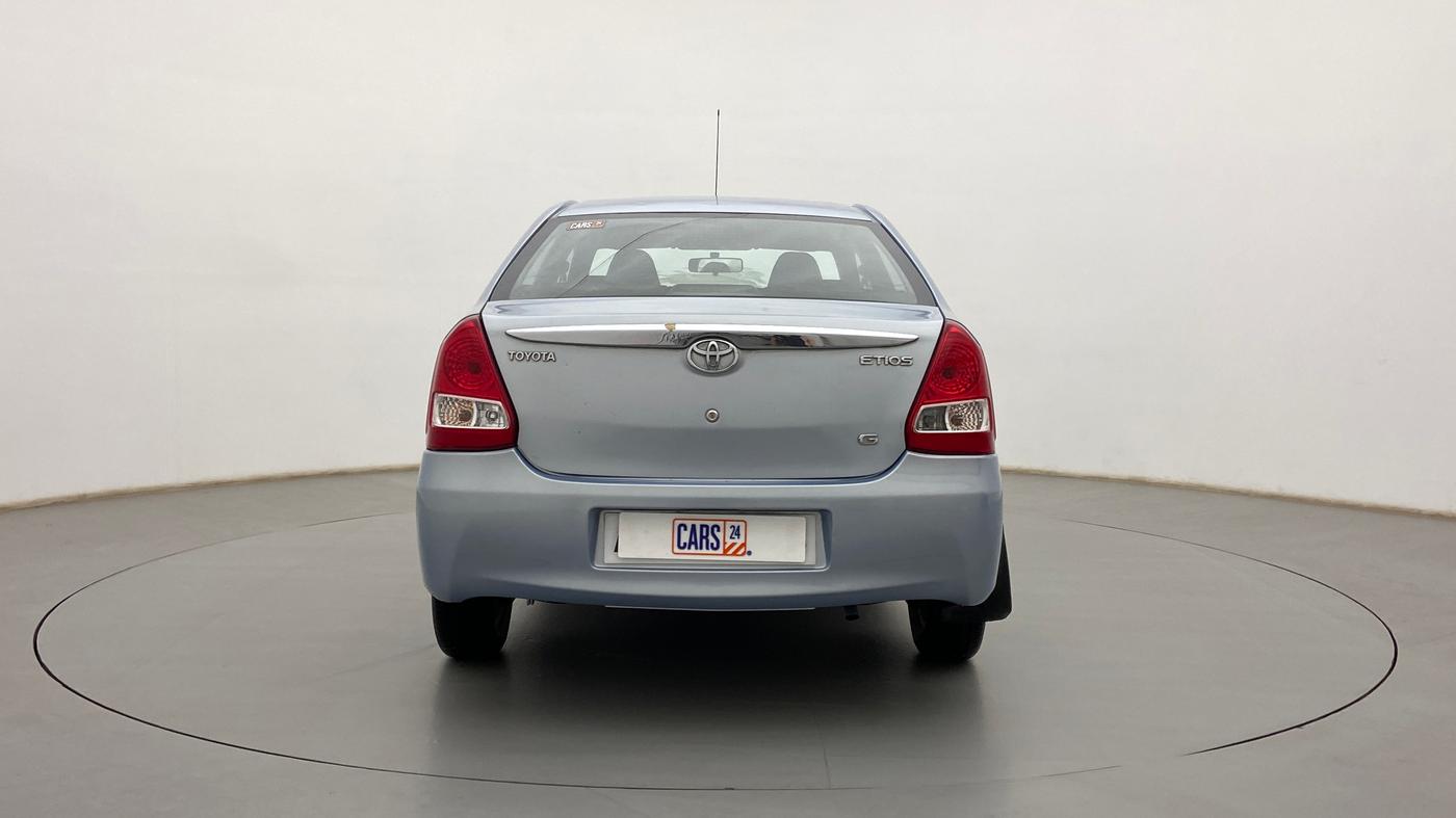 2011 Toyota Etios G, Petrol, Manual, 77,786 km, Back/Rear