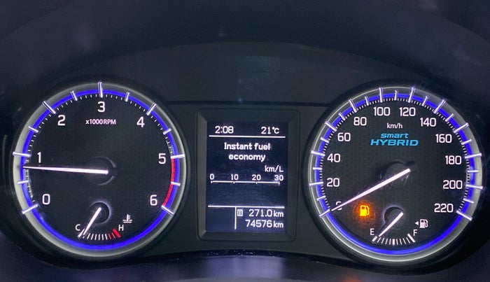 2017 Maruti S Cross DELTA SHVS, Diesel, Manual, 74,941 km, Odometer Image