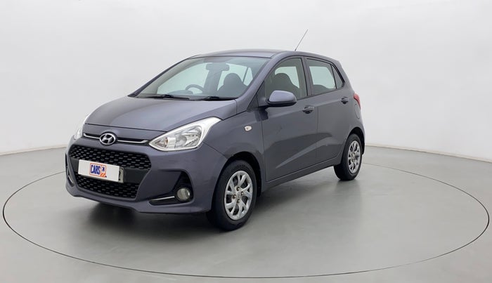 2017 Hyundai Grand i10 SPORTZ 1.2 KAPPA VTVT, Petrol, Manual, 75,370 km, Left Front Diagonal
