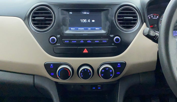 2017 Hyundai Grand i10 SPORTZ 1.2 KAPPA VTVT, Petrol, Manual, 75,370 km, Air Conditioner
