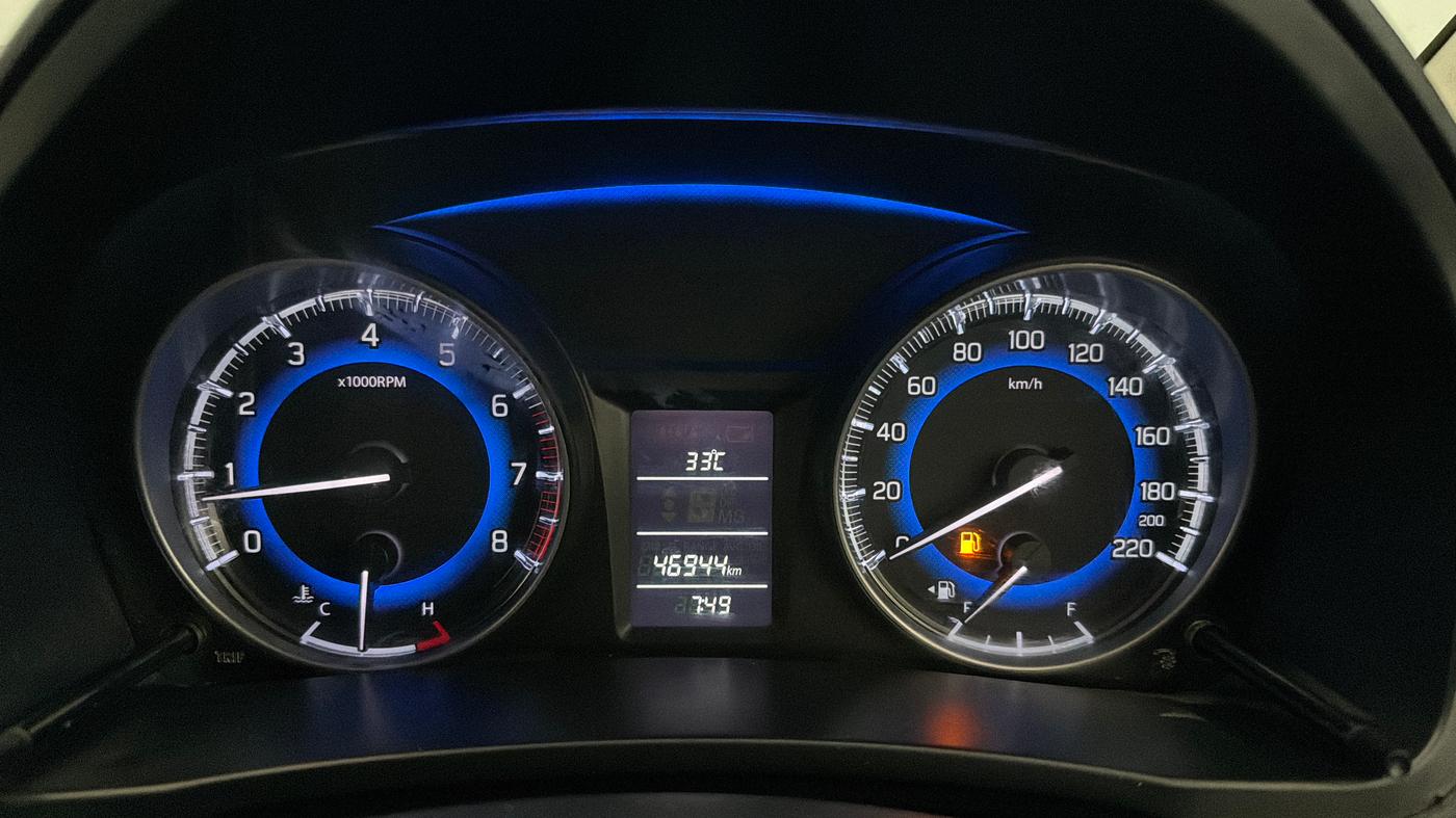 2017 Maruti Baleno DELTA PETROL 1.2, Petrol, Manual, 46,925 km, Odometer Image
