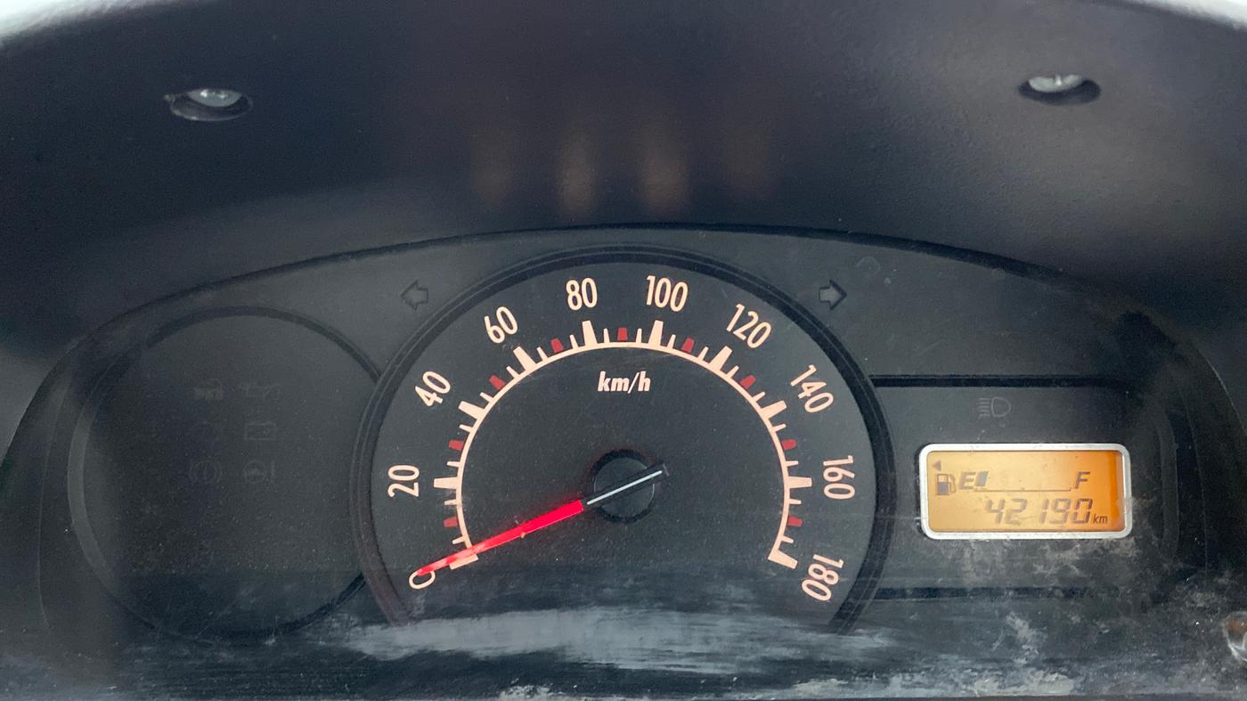 2013 Maruti Alto K10 LXI P, Petrol, Manual, 42,243 km, Odometer Image