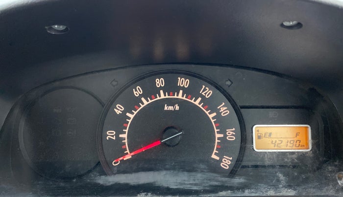 2013 Maruti Alto K10 LXI P, Petrol, Manual, 42,243 km, Odometer Image