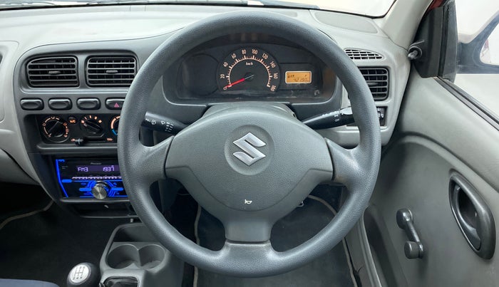 2013 Maruti Alto K10 LXI P, Petrol, Manual, 42,243 km, Steering Wheel Close Up
