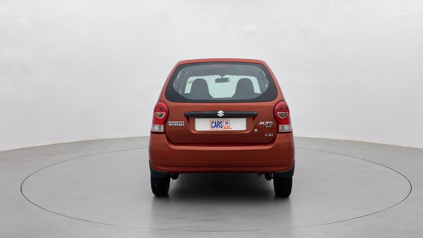 2013 Maruti Alto K10 LXI P, Petrol, Manual, 42,243 km, Back/Rear