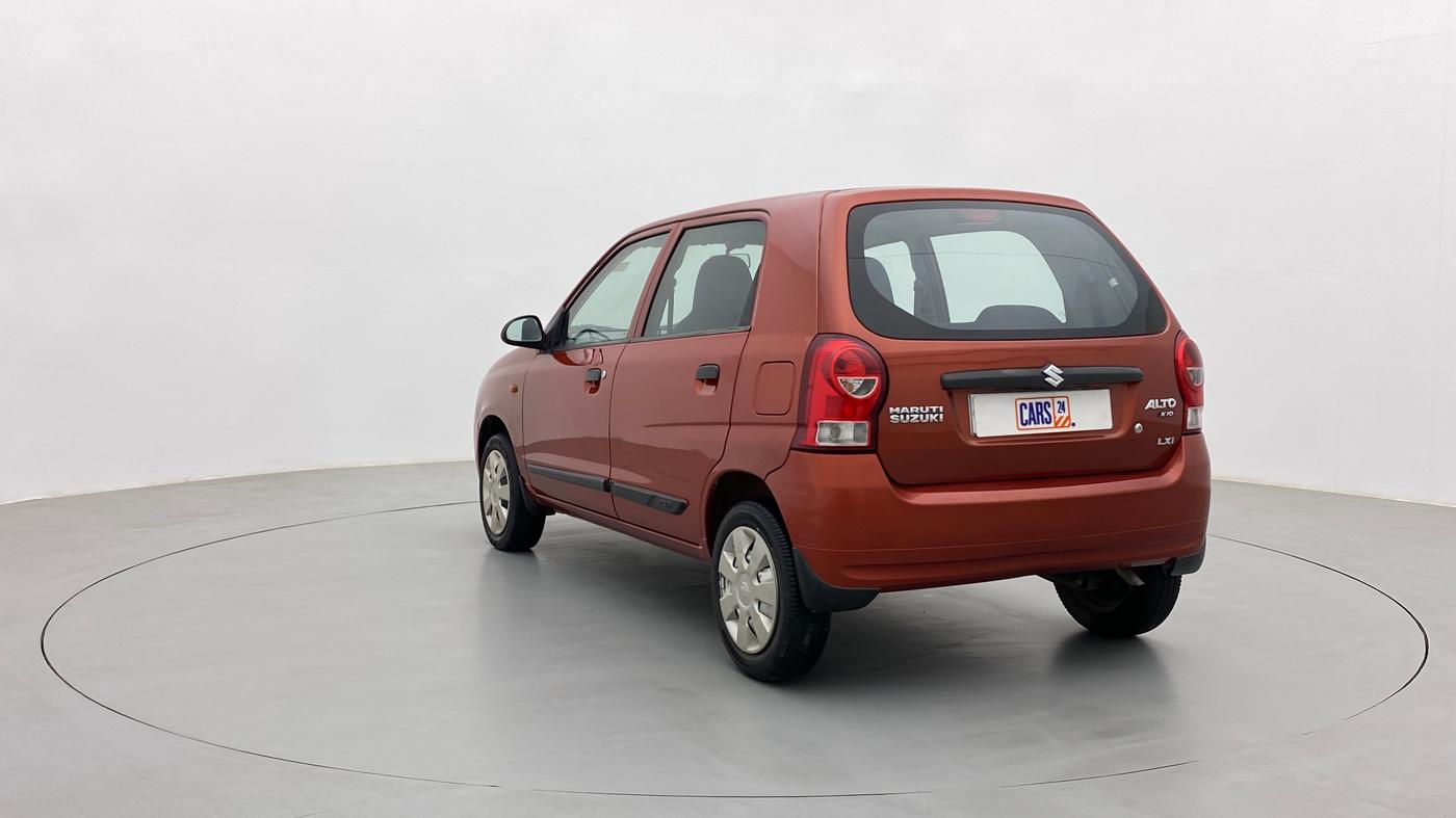 2013 Maruti Alto K10 LXI P, Petrol, Manual, 42,243 km, Left Back Diagonal