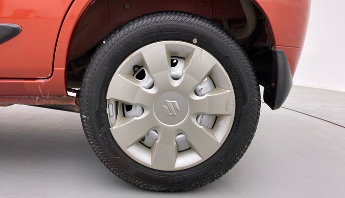 2013 Maruti Alto K10 LXI P, Petrol, Manual, 42,243 km, Left Rear Wheel