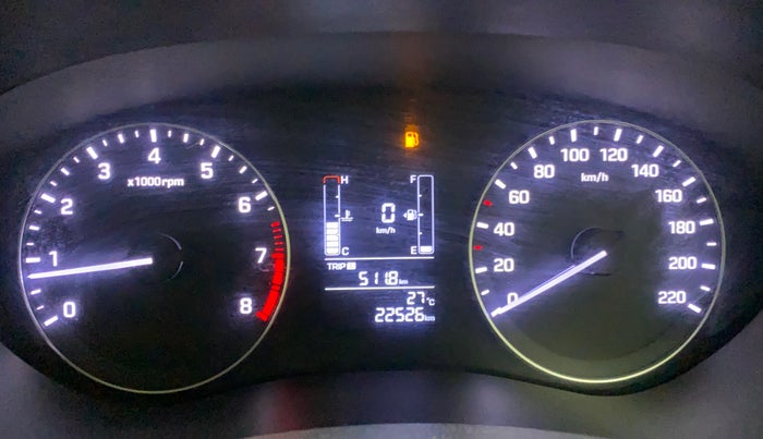2017 Hyundai Elite i20 ASTA 1.2, Petrol, Manual, 22,526 km, Odometer Image