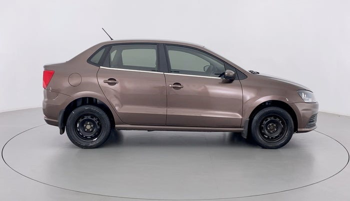 2019 Volkswagen Ameo Trendline 1.0, Petrol, Manual, 37,487 km, Right Side View