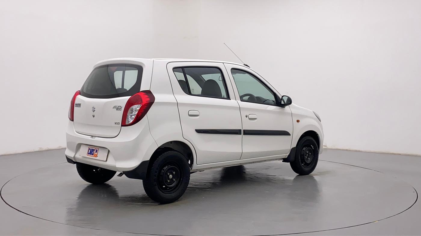 2016 Maruti Alto 800 VXI, Petrol, Manual, 2,831 km, Right Back Diagonal