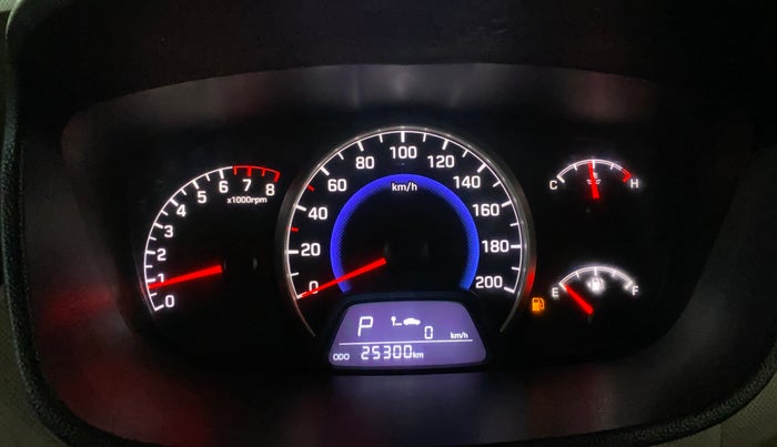 2017 Hyundai Grand i10 SPORTZ (O) AT 1.2 KAPPA VTVT, Petrol, Automatic, 25,292 km, Odometer Image