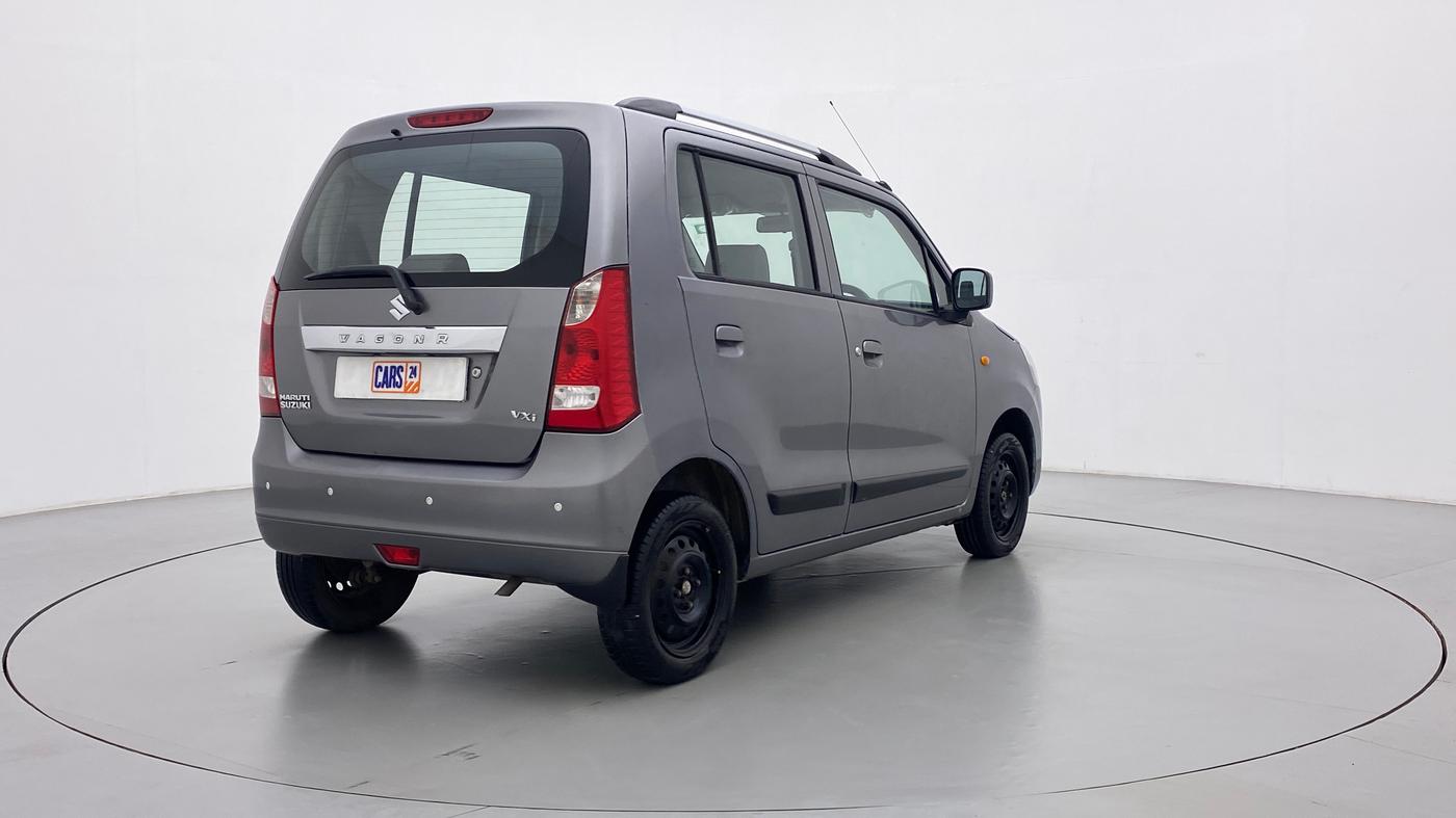 2014 Maruti Wagon R 1.0 VXI, Petrol, Manual, 82,151 km, Right Back Diagonal