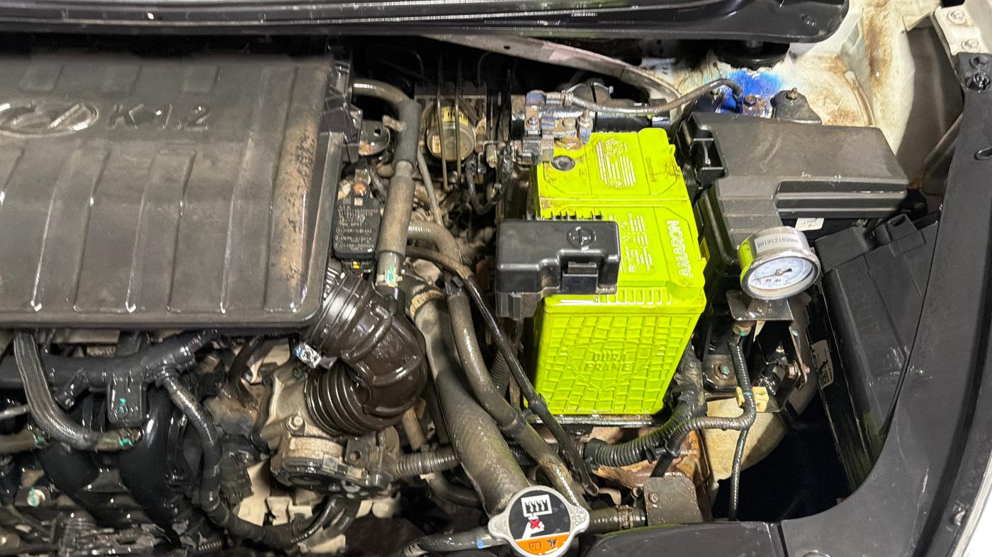 2020 Hyundai AURA S 1.2 CNG, CNG, Manual, 66,943 km, Engine View - Left