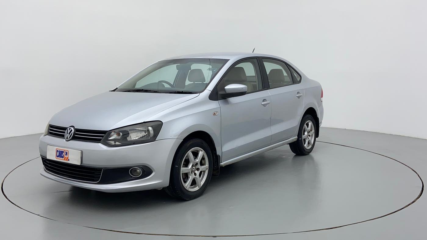 2012 Volkswagen Vento HIGHLINE PETROL AT, Petrol, Automatic, 67,139 km, Left Front Diagonal