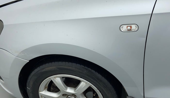 2012 Volkswagen Vento HIGHLINE PETROL AT, Petrol, Automatic, 67,139 km, Left fender - Slightly dented