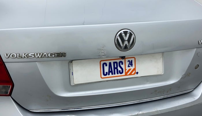 2012 Volkswagen Vento HIGHLINE PETROL AT, Petrol, Automatic, 67,139 km, Dicky (Boot door) - Slightly dented