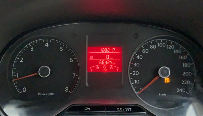 2012 Volkswagen Vento HIGHLINE PETROL AT, Petrol, Automatic, 67,139 km, Odometer Image