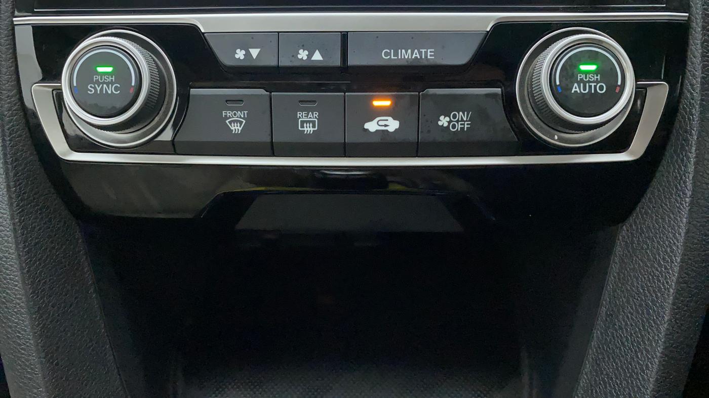 2019 Honda Civic 1.6L I-DTEC ZX MT, Diesel, Manual, 46,731 km, Multi-Zone Climate Control