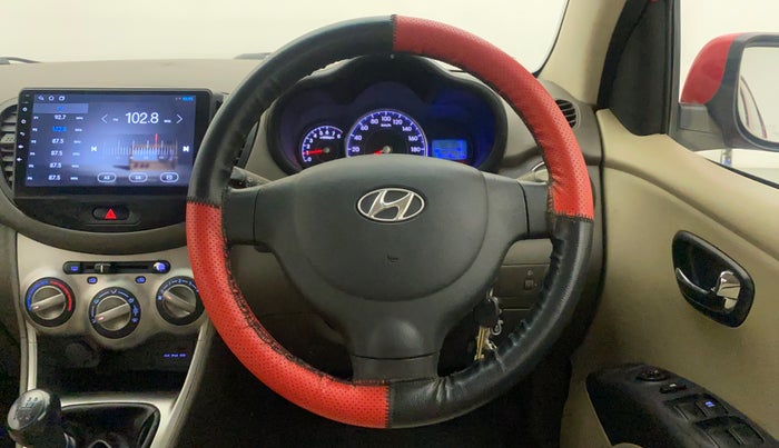2012 Hyundai i10 SPORTZ 1.2, Petrol, Manual, 35,582 km, Steering Wheel Close Up