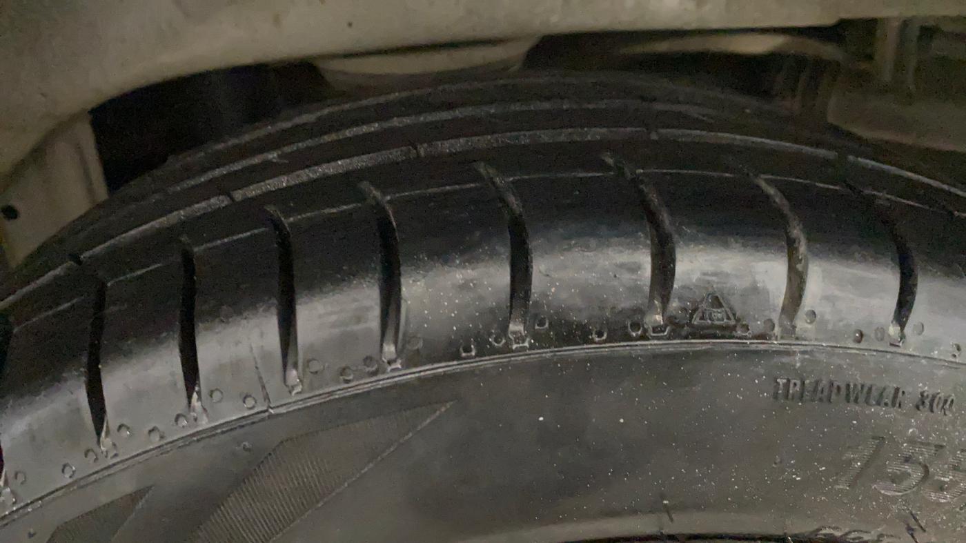 2017 Maruti Alto K10 VXI, CNG, Manual, 1,11,649 km, Left Rear Tyre Tread