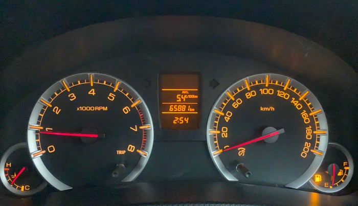 2013 Maruti Swift Dzire VXI, Petrol, Manual, 65,881 km, Odometer Image