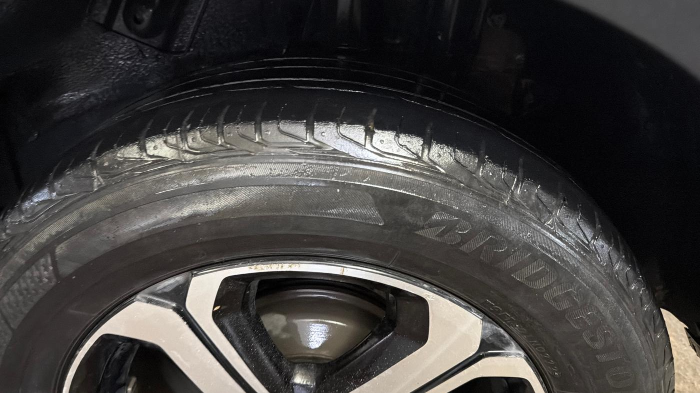 2022 Tata NEXON XZ PLUS PETROL, Petrol, Manual, 38,626 km, Left Rear Tyre Tread