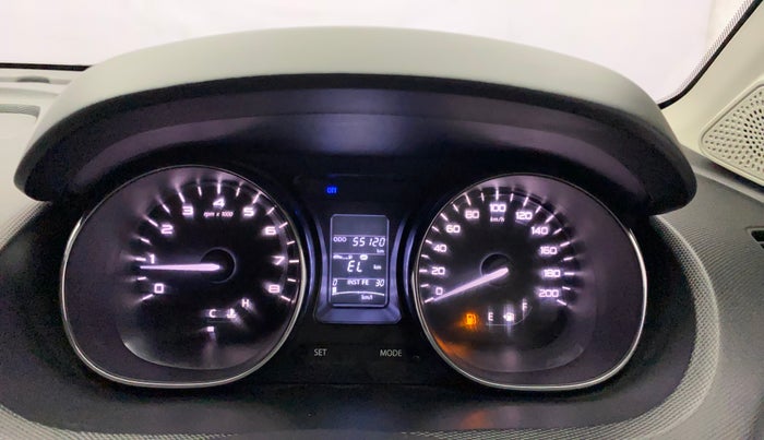 2018 Tata Tiago XZ PETROL, Petrol, Manual, 55,105 km, Odometer Image