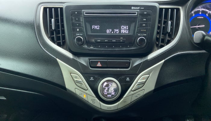 2016 Maruti Baleno ZETA 1.2 K12, Petrol, Manual, 1,03,962 km, Air Conditioner