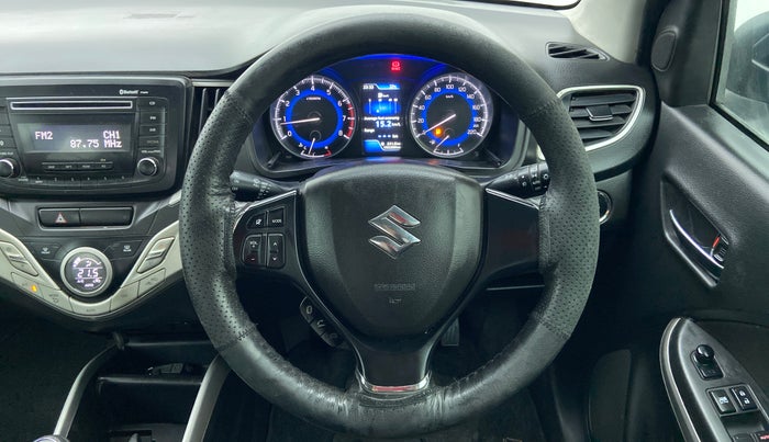 2016 Maruti Baleno ZETA 1.2 K12, Petrol, Manual, 1,03,962 km, Steering Wheel Close Up