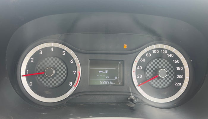2022 Hyundai AURA S 1.2, Petrol, Manual, 58,838 km, Odometer Image