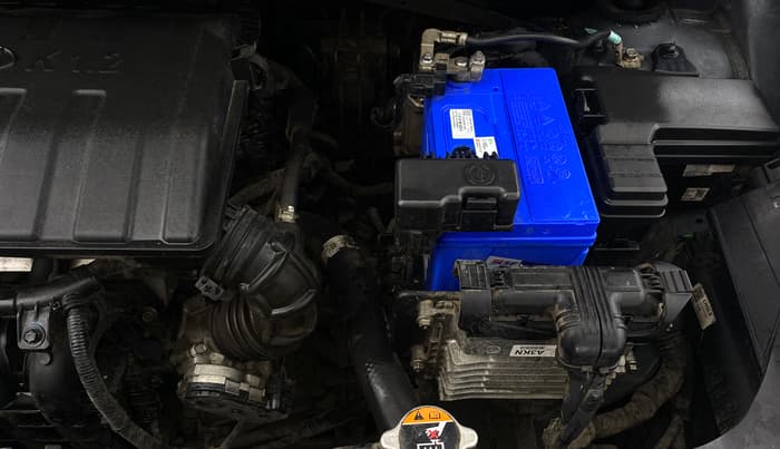 2021 Hyundai GRAND I10 NIOS SPORTZ AMT 1.2 KAPPA VTVT, Petrol, Automatic, 47,751 km, Engine View - Left