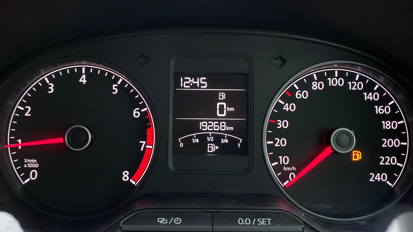 2020 Volkswagen Polo HIGHLINE PLUS 1.0 TSI MT, Petrol, Manual, 19,363 km, Odometer Image