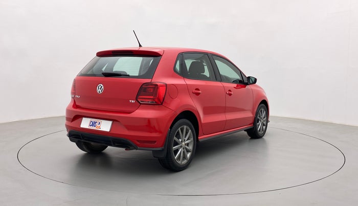 2020 Volkswagen Polo HIGHLINE PLUS 1.0 TSI MT, Petrol, Manual, 19,363 km, Right Back Diagonal