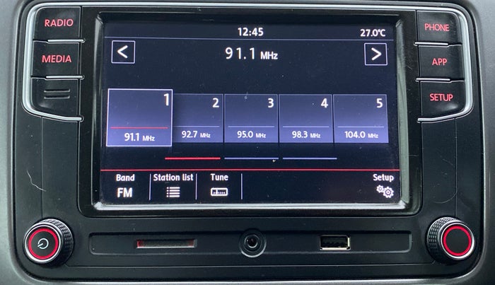2020 Volkswagen Polo HIGHLINE PLUS 1.0 TSI MT, Petrol, Manual, 19,363 km, Touchscreen Infotainment System