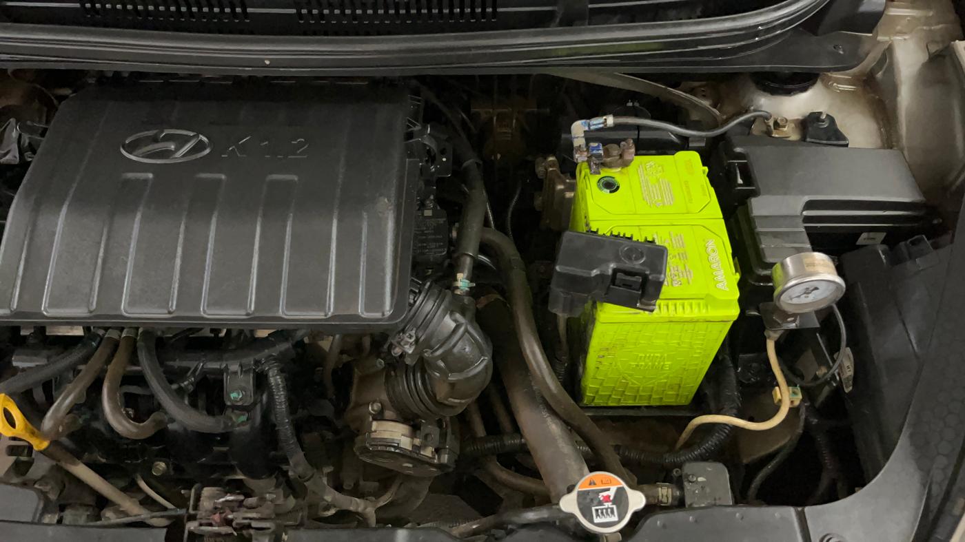 2022 Hyundai AURA S 1.2 CNG, CNG, Manual, 65,411 km, Engine View - Left