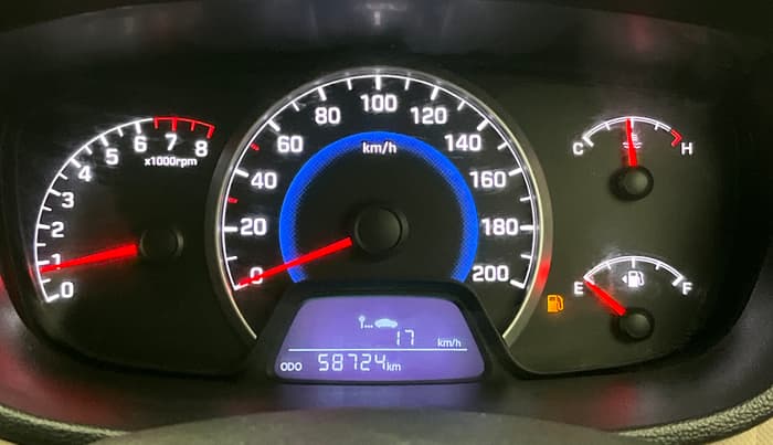 2015 Hyundai Grand i10 ASTA 1.2 KAPPA VTVT, Petrol, Manual, 58,676 km, Odometer Image